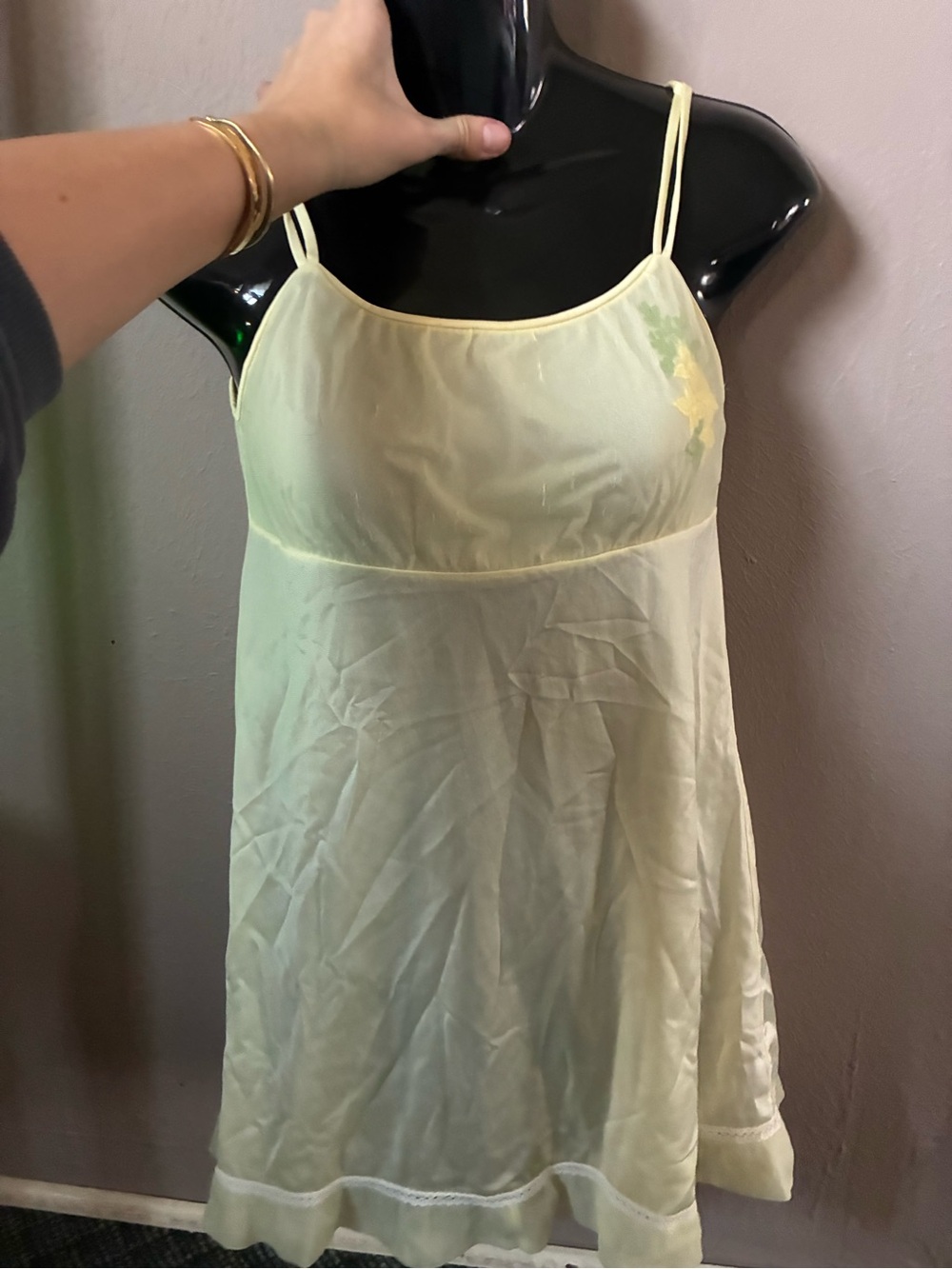 Vintage Kanilagan's Cream Slip Dress